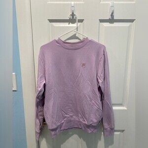 FILA Women Purple Pullover Sweatshirt Size S